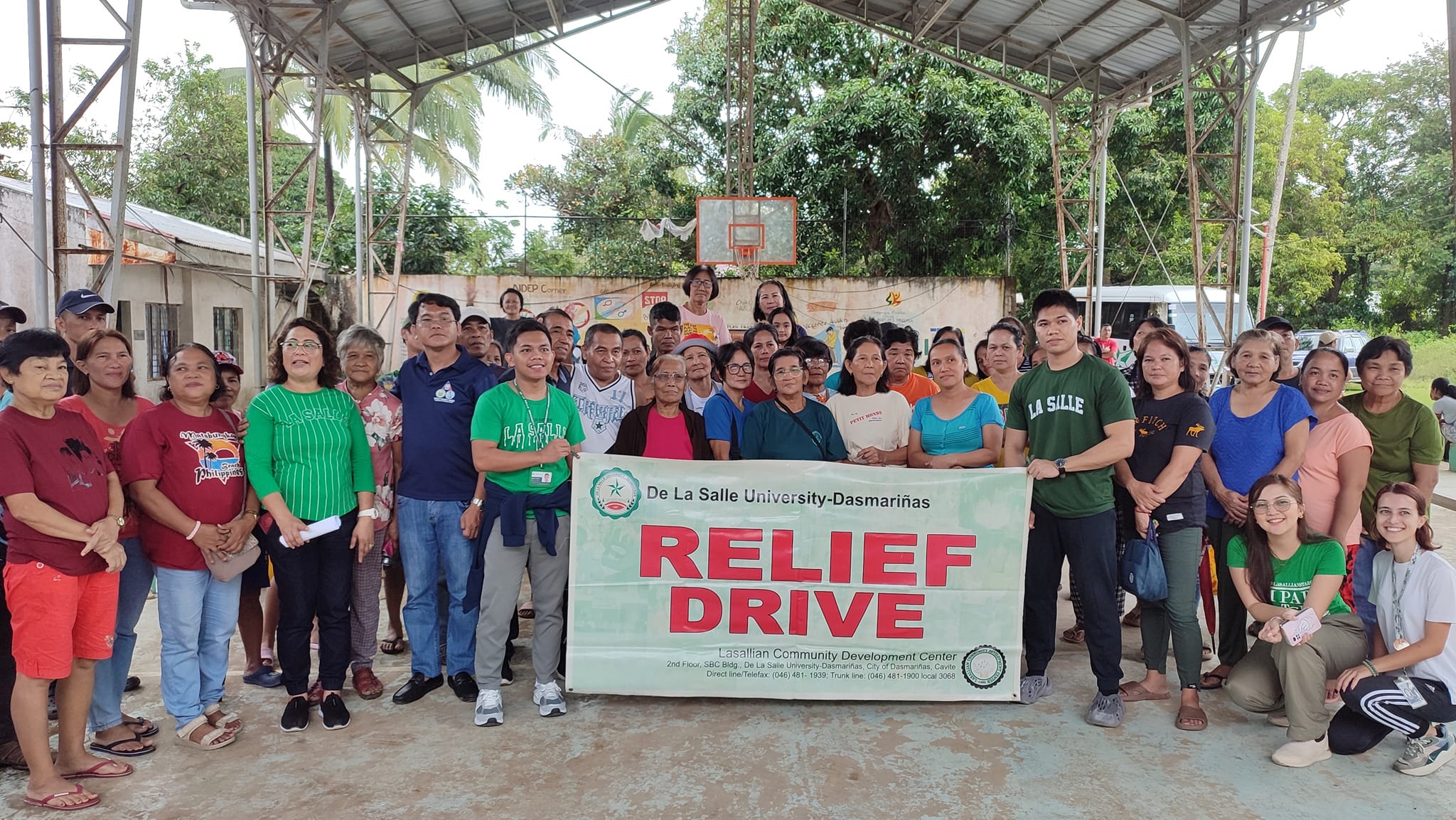 DLSU-D delivers aid to STS Kristine victims
